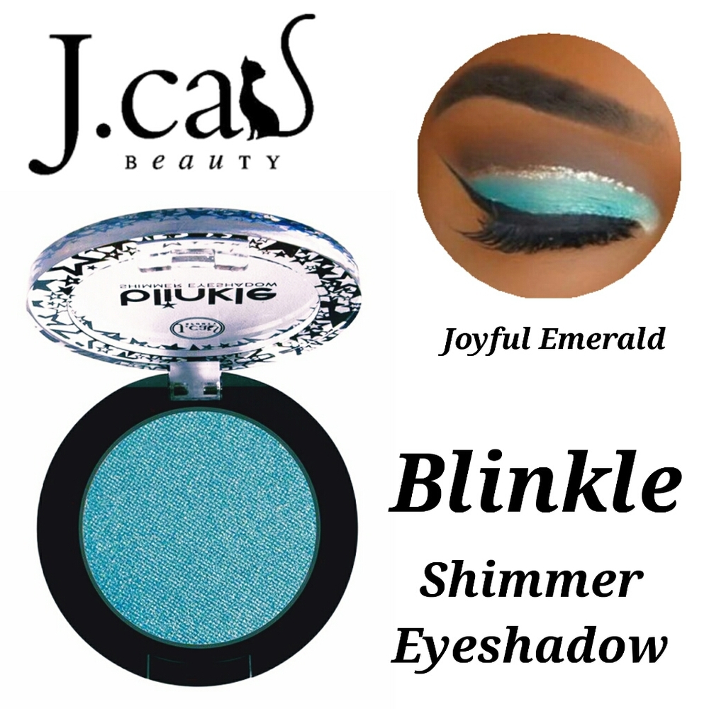 JCat Blinkle Shimmer Eyeshadow - Joyful Emerald